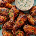 Bobby Flay Grilled Chicken Wings with Chipotle Hot Sauce Recipe