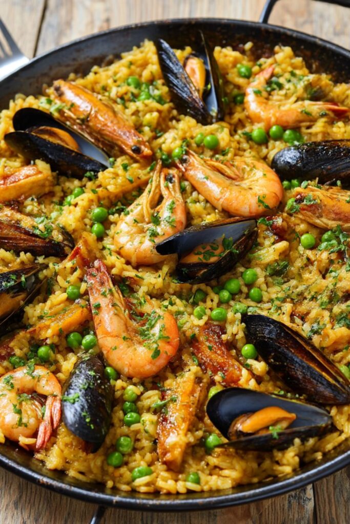 Bobby Flay Grilled Paella Recipe