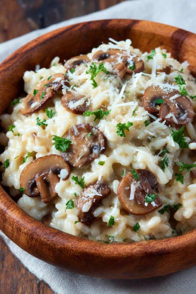 Bobby Flay Mushroom Risotto Recipe