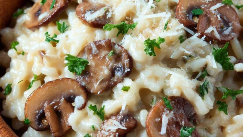Bobby Flay Mushroom Risotto Recipe