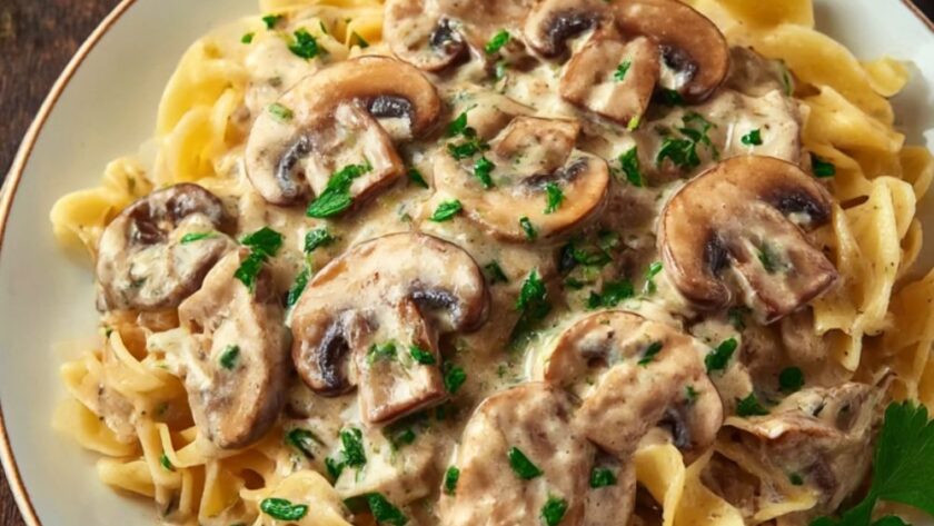 Bobby Flay Mushroom Stroganoff Recipe