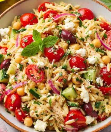 Bobby Flay Orzo Salad Recipe
