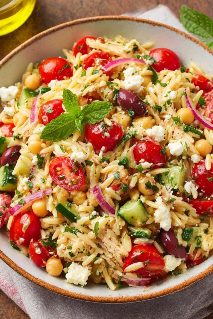 Bobby Flay Orzo Salad Recipe