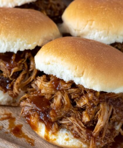 Bobby Flay Pulled Pork with Black Pepper Vinegar Recipe