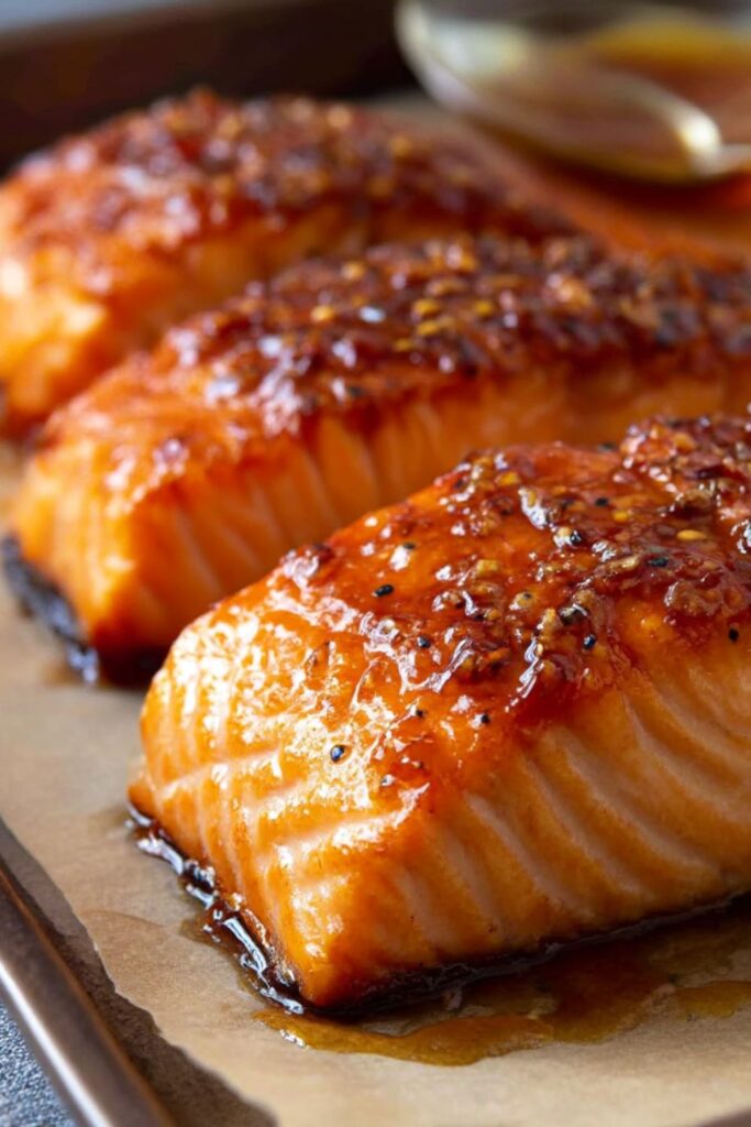 Bobby Flay Salmon With Brown Sugar And Mustard Glaze Recipe