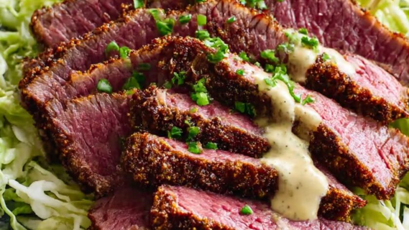 Bobby Flay Spice-Rubbed Corned Beef Recipe