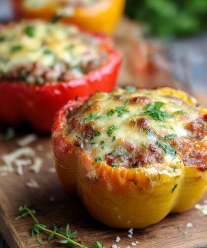 Bobby Flay Stuffed Peppers Recipe