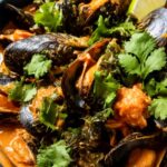 Bobby Flay Thai Red Curry Mussels