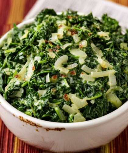 Paula Deen Creamed Spinach Recipe