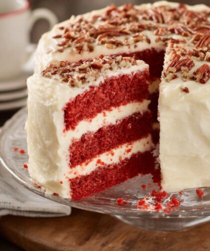 Paula Deen Grandmother Paul’s Southern Red Velvet Cake Recipe
