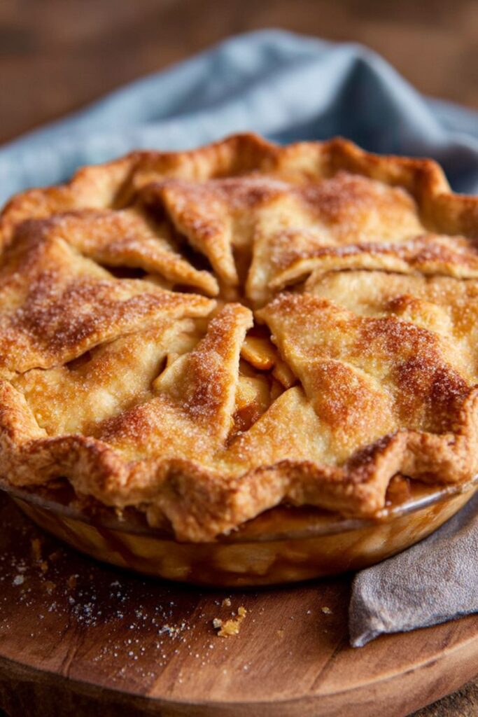 Paula Deen Mom’s Southern Apple Pie Recipe