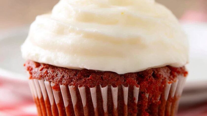 Paula Deen Red Velvet Cupcakes with Cream Cheese Frosting Recipe