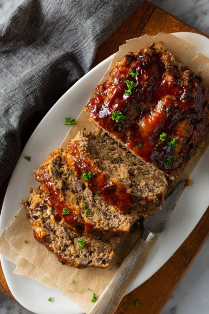 Bobby Flay Balsamic Meatloaf Recipe