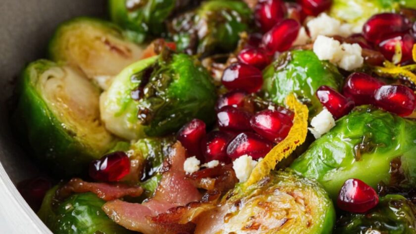 Bobby Flay Brussels Sprouts With Pomegranate Recipe