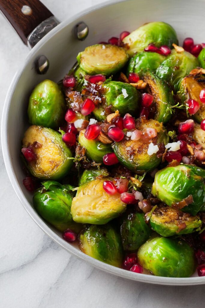 Bobby Flay Brussels Sprouts With Pomegranate Recipe