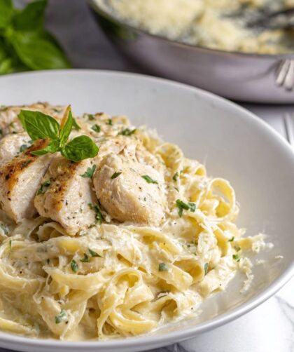 Bobby Flay Chicken Alfredo Recipe