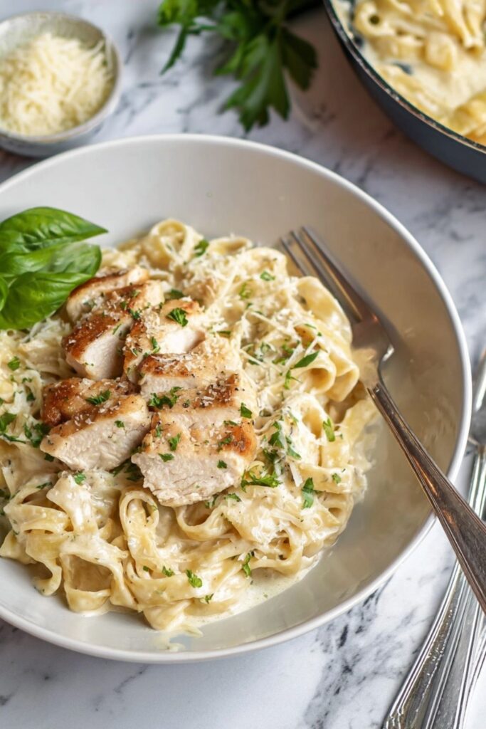 Bobby Flay Chicken Alfredo Recipe