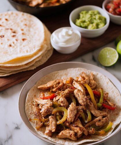 Bobby Flay Chicken Fajitas Recipe