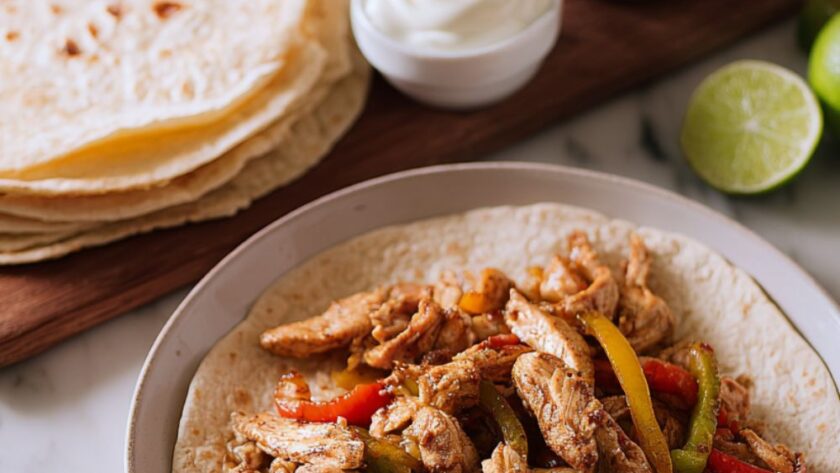 Bobby Flay Chicken Fajitas Recipe