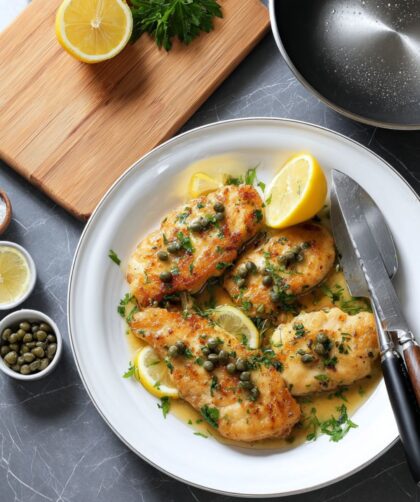Bobby Flay Chicken Piccata Recipe