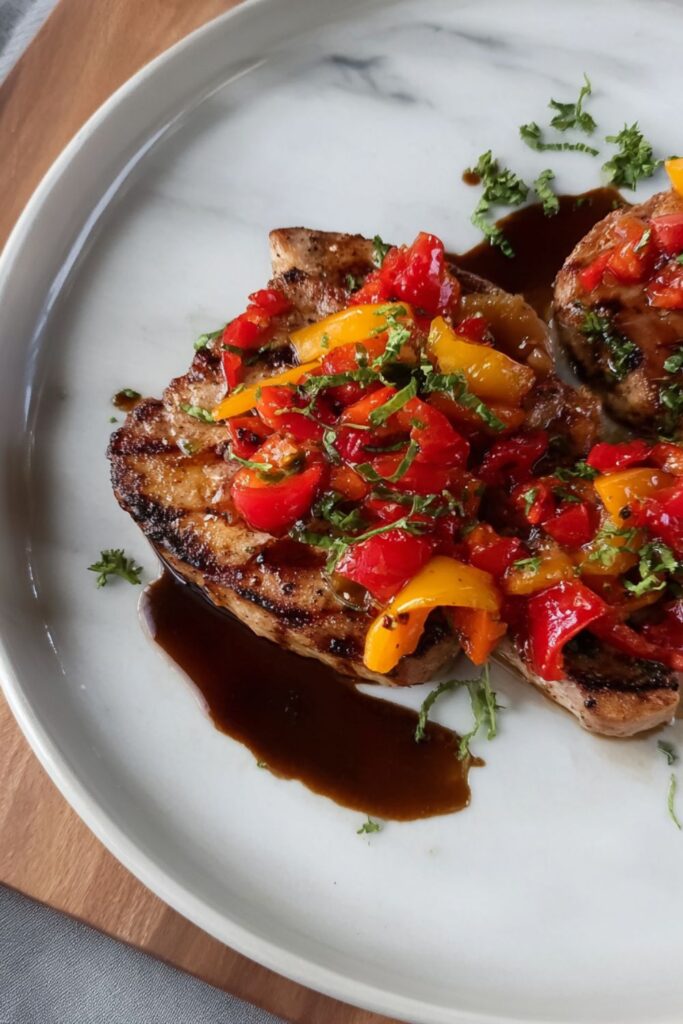Bobby Flay Grilled Pork Chops Recipe