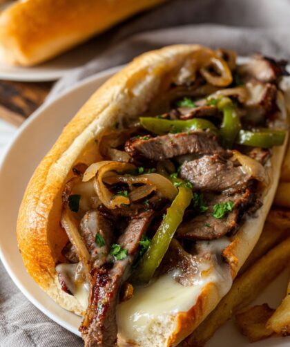 Bobby Flay Philly Cheesesteak Recipe