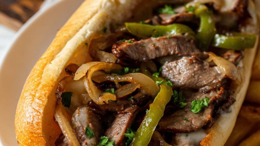Bobby Flay Philly Cheesesteak Recipe