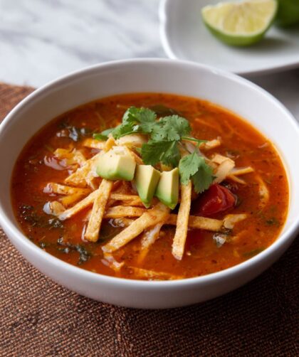 Bobby Flay Tortilla Soup Recipe