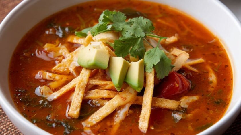 Bobby Flay Tortilla Soup Recipe
