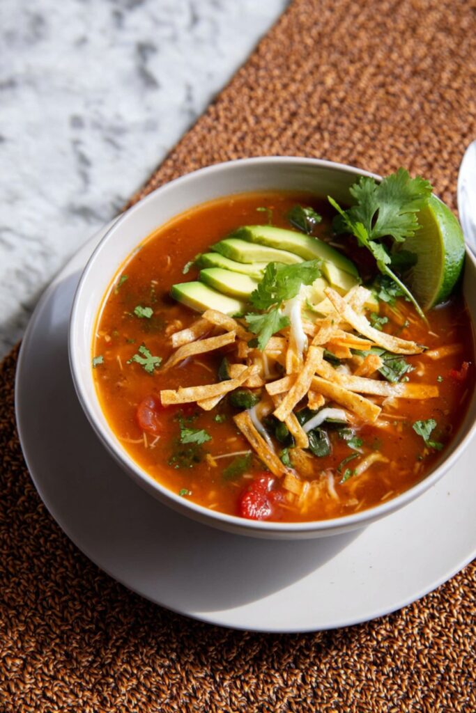 Bobby Flay Tortilla Soup Recipe