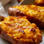 Bobby Flay Twice Baked Sweet Potatoes Recipe