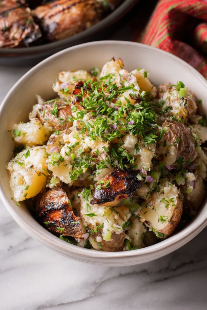 Bobby Flay Grilled Potato Salad Recipe