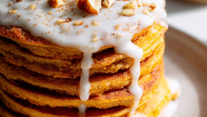 Bobby Flay Carrot Cake Pancakes Recipe