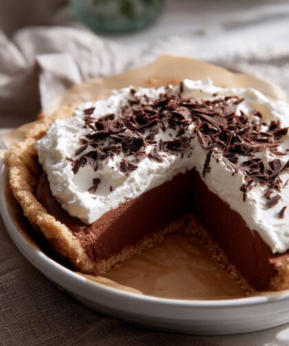 Joanna Gaines French Silk Pie Recipe
