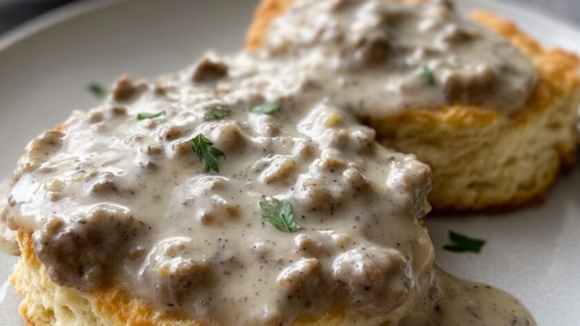 Joanna Gaines Biscuits and Gravy Recipe