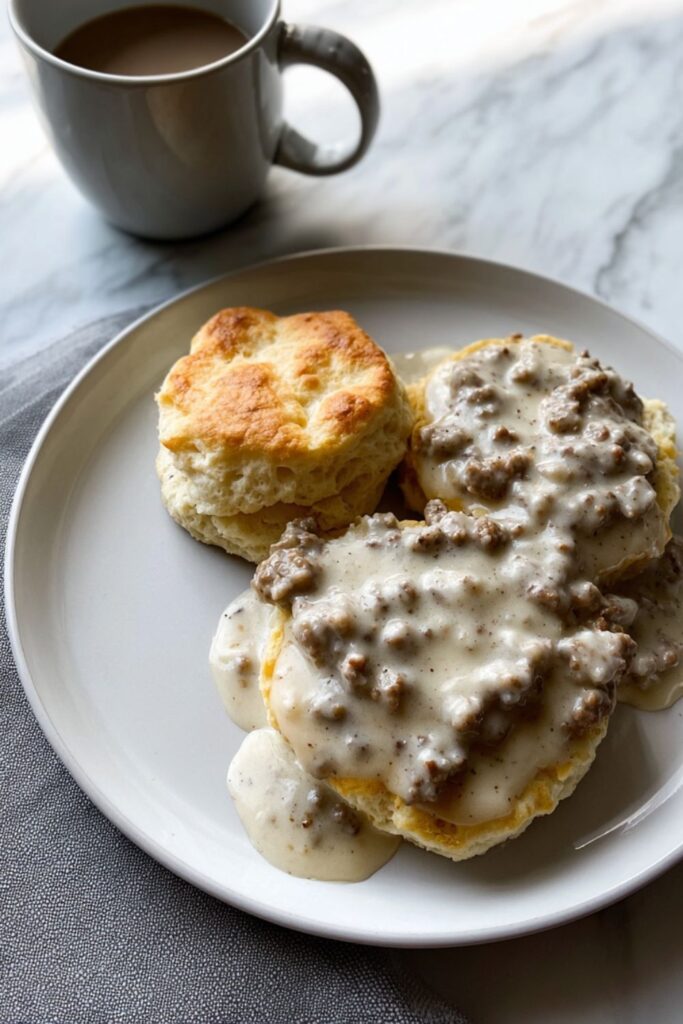 Joanna Gaines Biscuits and Gravy Recipe