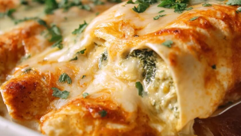 Joanna Gaines Spinach Enchiladas Recipe