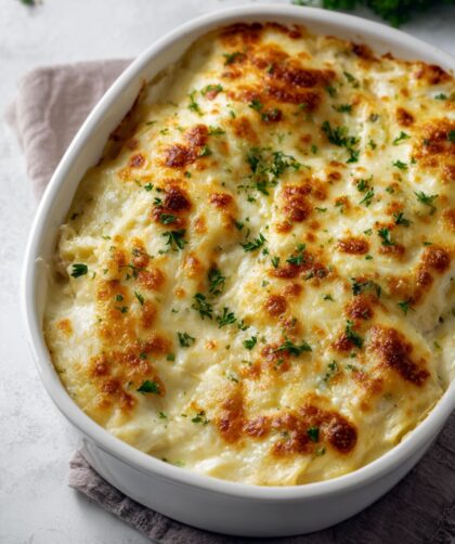 Joanna Gaines White Chicken Alfredo Lasagna Recipe