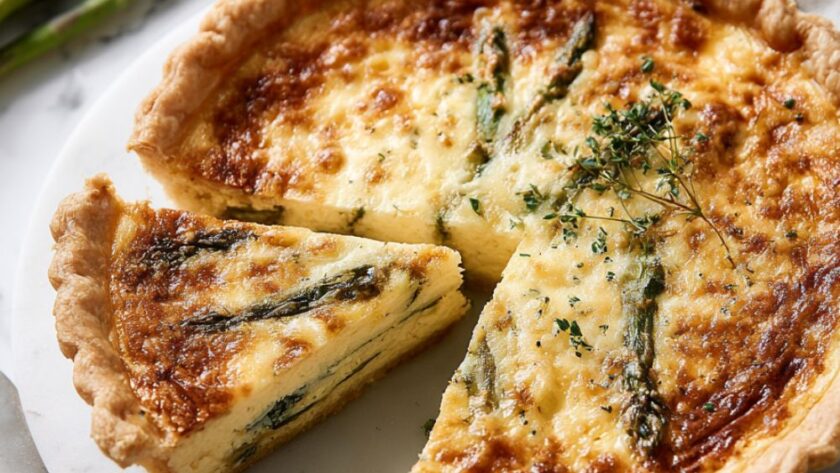 Joanna Gaines Asparagus Quiche Recipe