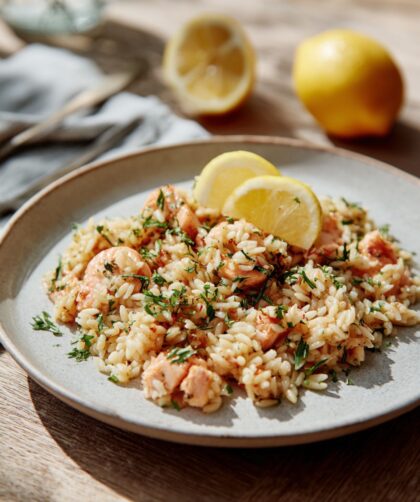 Joanna Gaines Salmon and Orzo Recipe