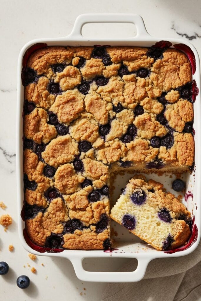 Alton Brown Blueberry Buckle Recipe