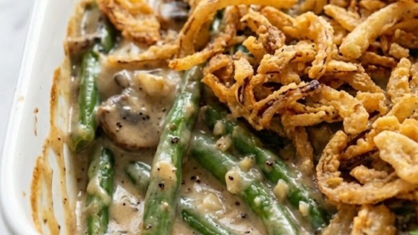 Alton Brown Green Bean Casserole Recipe