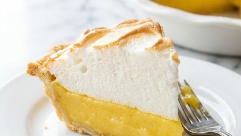 Alton Brown Lemon Meringue Pie Recipe