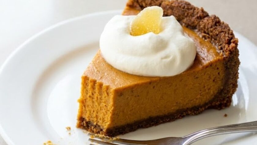 Alton Brown Pumpkin Pie Recipe