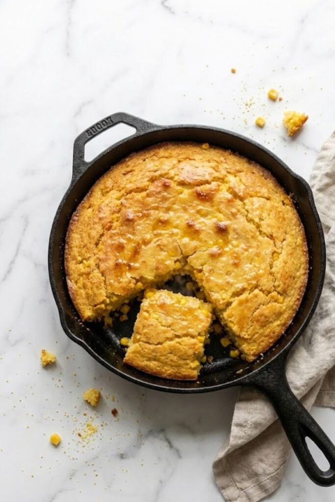 Alton Brown Skillet Cornbread Recipe