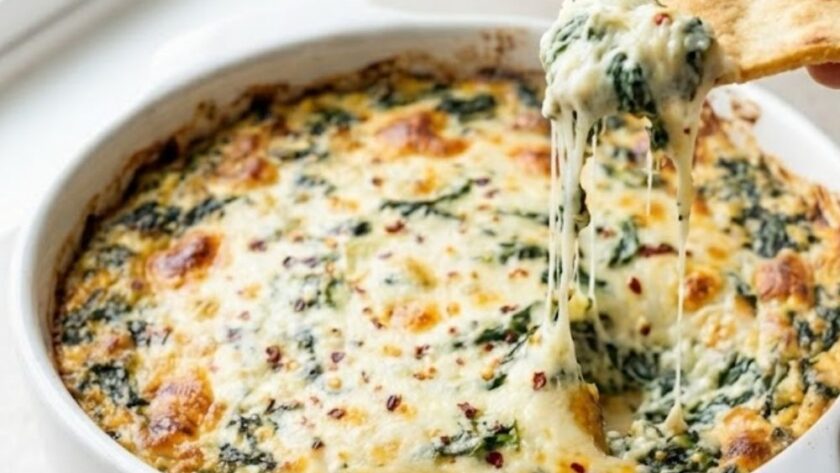 Alton Brown Spinach Artichoke Dip Recipe