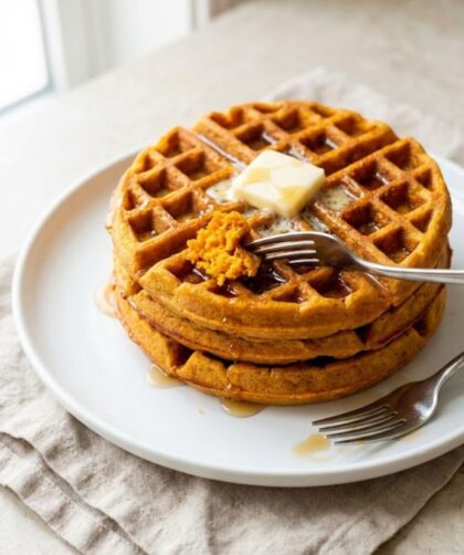Alton Brown Sweet Potato Waffles Recipe