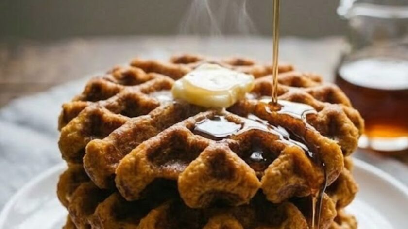 Alton Brown Sweet Potato Waffles Recipe