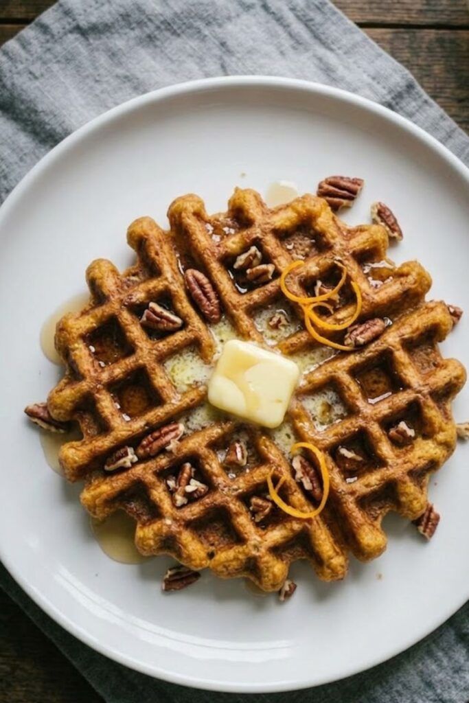 Alton Brown Sweet Potato Waffles Recipe