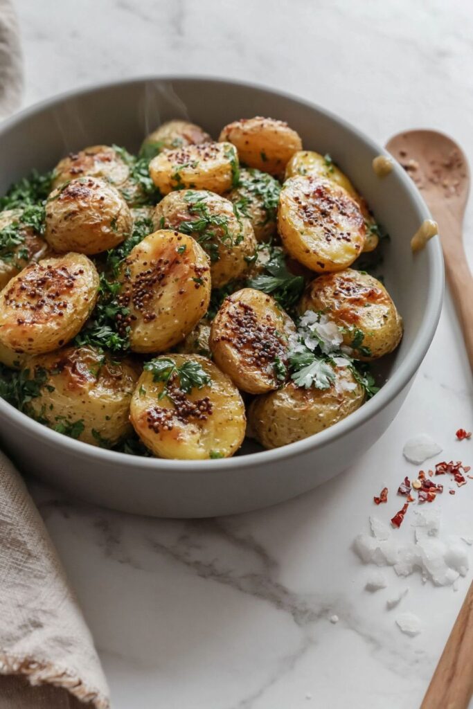 Barefoot Contessa Mustard Roasted Potatoes Recipe